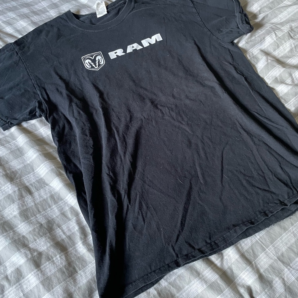 Black Short Sleeve Men's Tee